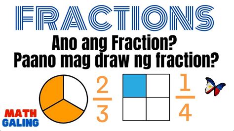 halimbawa ng fraction